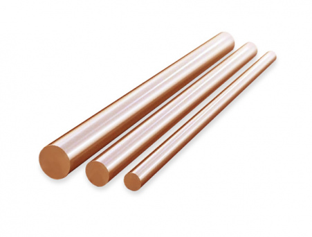 Круг (пруток) бронзовый 120 мм БрАЖ9-4 L=1м ГОСТ 1628-2019