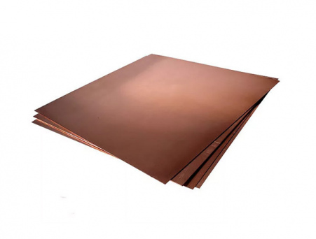 Лист медный 1.8х600х1500 мм; М1; ГОСТ 1173-2006