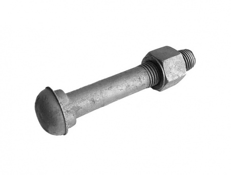 Болт клеммный с гайкой и шайбой (ГОСТ 16017-2014; М22х175)