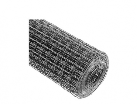 Сетка рабица с полимерным покрытием 50х50х1.6мм(2.2мм); рулон 2х10 зеленая