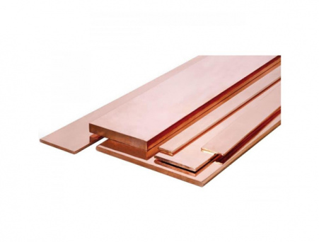 Шина медная, полоса 10х60х4м; м1; ГОСТ 434-78