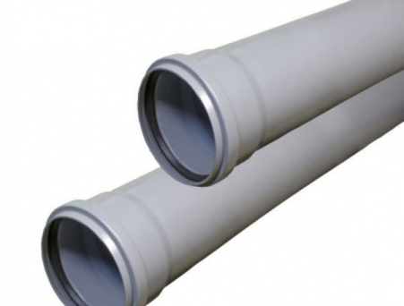 Труба для внутренней канализации Ду 110 E 2.2 мм L = 500 мм серая